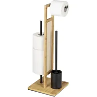 Wenko WC-Garnitur Rivalta Allegre Braun/Schwarz