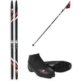 F2 Set Langlaufski Ride Pro CC 180cm +Schuh Ride CC Gr. 42 + Skistock 120-170cm