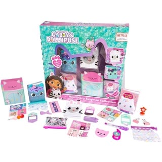 Gabby's Dollhouse Mini Diary Surprise Collection Schreibwaren-Set für Kinder ab 3 Jahren