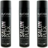 Syoss Haarspray SALON PLEX 12 x 400ml kein verkleben keine Rückstände fixiert