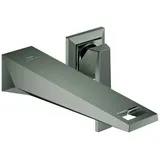 Grohe Allure Brilliant 2-Loch-Waschtischbatterie Hard Graphite