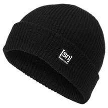 super.natural Merino Basic Beanie Jet Black
