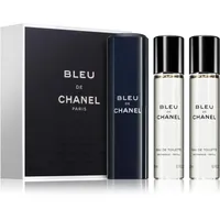 Chanel Bleu de Chanel Eau de Toilette refillable 20 ml + Eau de Parfum Nachfüllung 2 x 20 ml