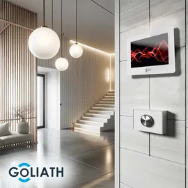 Goliath Intercom Goliath Basic Video Türsprechanlage 2 Draht Bus 7" Monitor