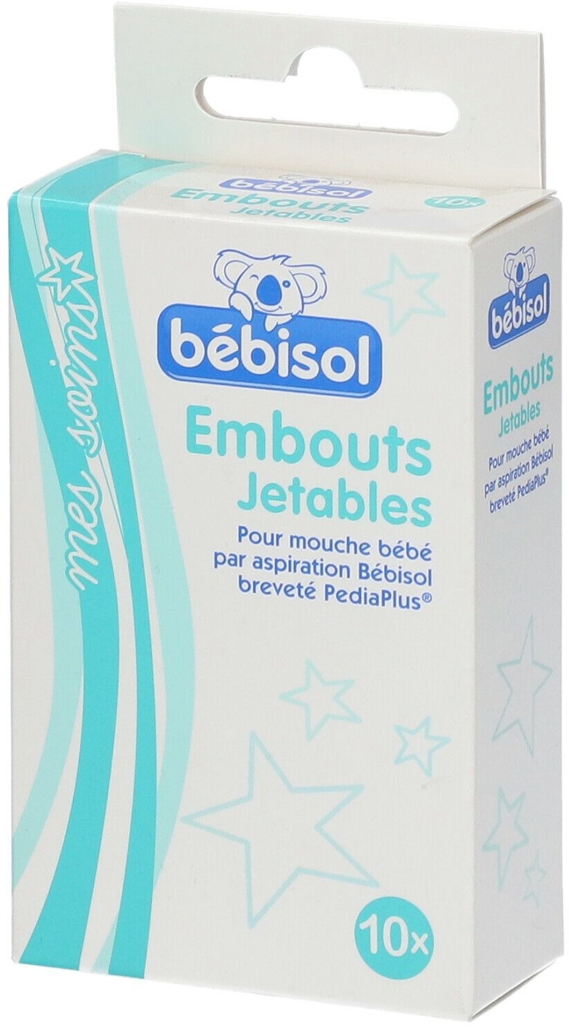 bébisol Embouts Jetables 10 pc(s) Douche nasale