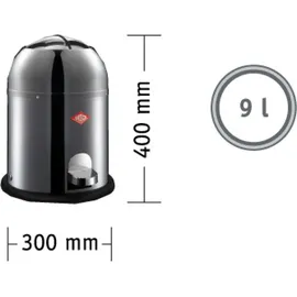 Wesco Single Master 9 l edelstahl