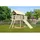 Karibu Spielhaus Fidel 1,5 m Terragrau