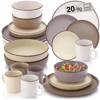 Sänger Bombay Kombiservice 20-tlg. erdfarben