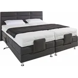 Westfalia Schlafkomfort Boxbett 194 x 210 cm Grau