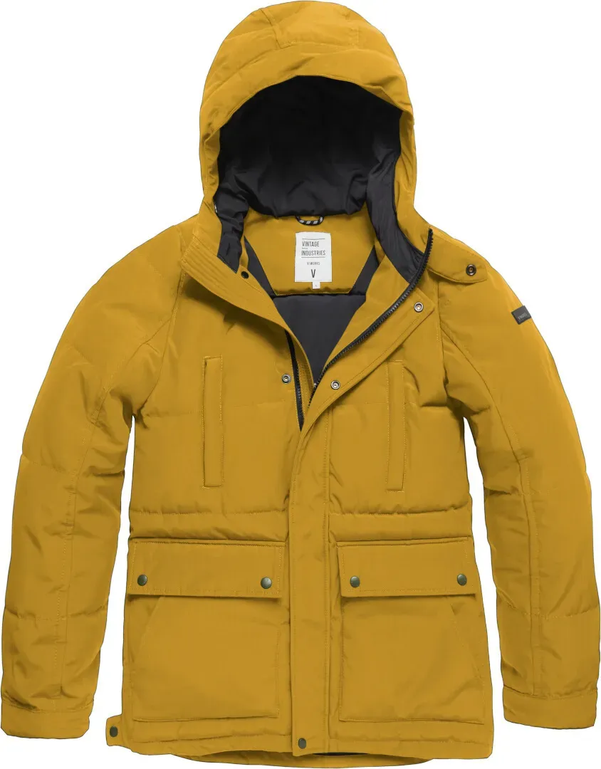 Vintage Industries Milo Parka, gelb, Größe M für Männer