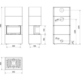 Kratki Home Easy Box weiß