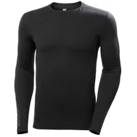 HELLY HANSEN Lifa Merino Midweight Crew Langarm-baselayer - Black - L