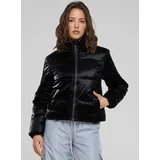 URBAN CLASSICS Shark Skin Steppjacke Black S