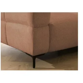 S-Style Couch Strukturstoff 3-Sitzer Rot