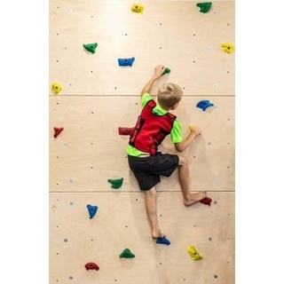 Create for you® - Kletterwand Kinderzimmer + 5 Klettersteine - Kletterwand für Kinder Indoor - Klettergerüst und Spielgeräte Indoor - Klettern mit Klettergriffe für Kinder - 120x60 cm