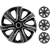 M MOTOS Set 4er Radkappen 16 Zoll - Lachen Sie über Kratzer mit diesen flexiblen, leichten Radkappen 16 Zoll. Einfache Installation, Keine Werkzeuge erforderlich, Schutz vor Verblassen!