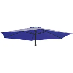 Schirm Sonnenschirm Sonnenschutz Garten Terrasse Balkon 6 Streben Blau D 300cm