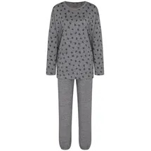 Triumph Pyjama Endless Comfort (2 tlg) schlafanzug schlafmode bequem grau M (42)
