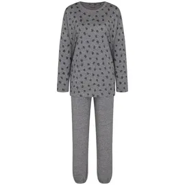 Triumph Pyjama Endless Comfort (2 tlg) schlafanzug schlafmode bequem grau M (42)