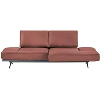 KOINOR Liegensofa  Phoenix , rot , Maße (cm): B: 240 H: 87 T: 132.0