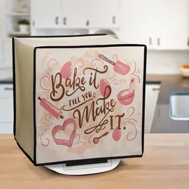 kwmobile Abdeckhaube für Thermomix TM5 TM6 Dunkelbraun