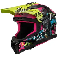 LS2 Fast II Gorilla Lila/Neongelb M
