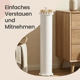 Songmics Wäscheständer 16 m Beige
