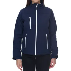 SANTINO Damen wasserabweisende Softshell-Jacke Outdoor-Jacke Alltags-Jacke 1018311 Blau - M