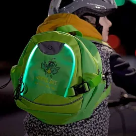 Wheel Bee Kiddy Bee Junior Backpack green, LED-Light KEINE FARBE