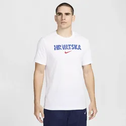 Kroatien Crest Nike Fußball-T-Shirt für Herren - Weiß, XL