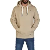 Riverso Kapuzenpullover Regular Fit Beige 3XL