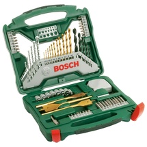 Bosch X-Line Bohrer-/Bitset/Steckschlüsselsatz, 70-tlg. (2607019329)