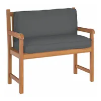 VidaXL Paletten-Rückenkissen Anthrazit 120x40x12 cm, Oxford-Gewebe