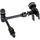 Gravity MA VARIARM M 38 - Vielseitiger Gelenk-Arm mit zentralem Feststell-Mechanismus - 3/8" Medium, Mikrofonzubehör, schwarz
