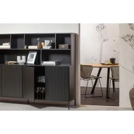 Daheim Buffet Gravu 150 x 200 cm Schwarz