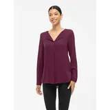 VILA Blusenshirt »VILUCY L/S SHIRT - NOOS«, lila