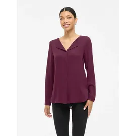VILA Blusenshirt »VILUCY L/S SHIRT - NOOS«, lila