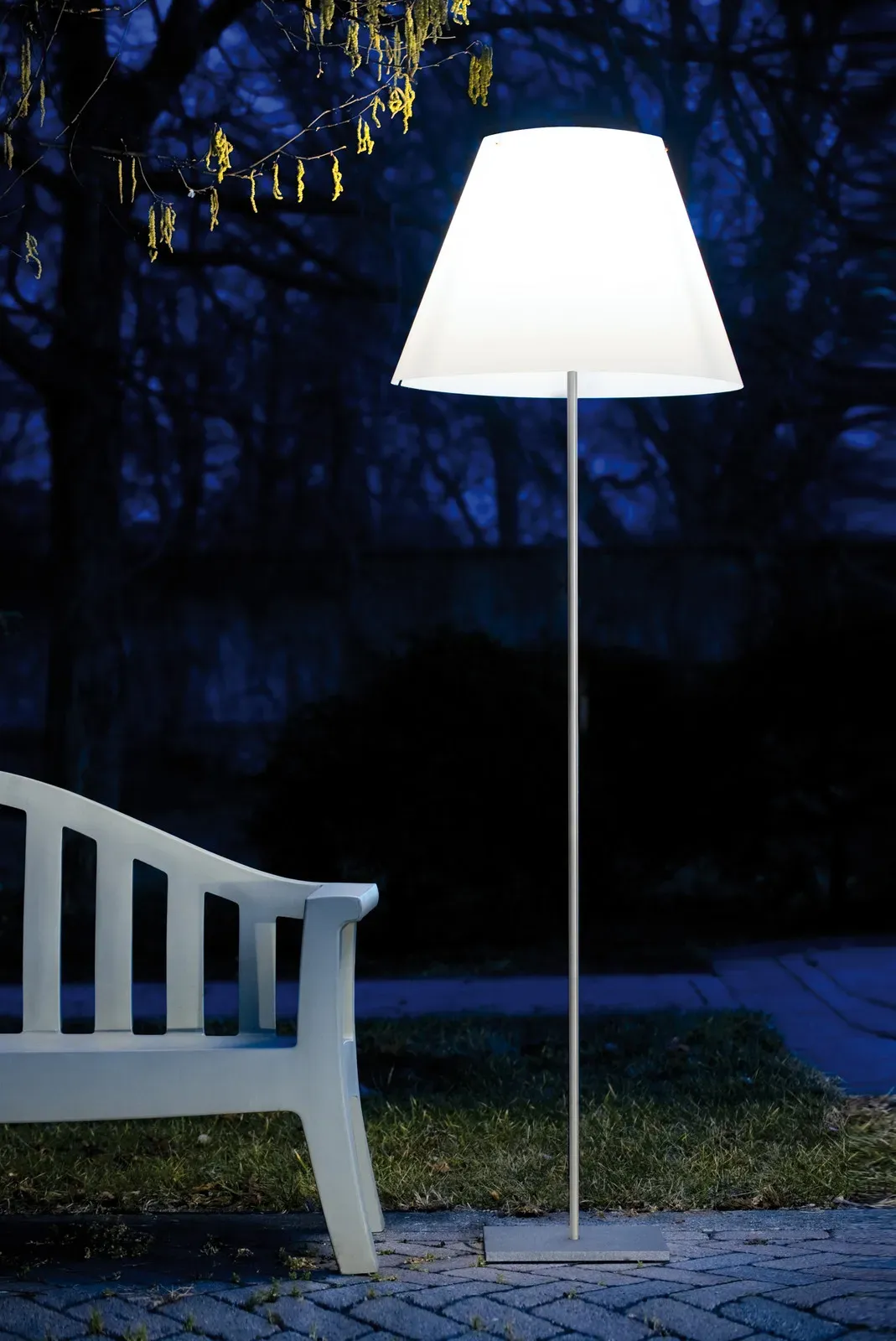 Außenleuchte Luceplan, Braun / Rost, für Terrasse, Metall - 221