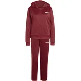 adidas W LINEAR Trainingsanzug Rot S