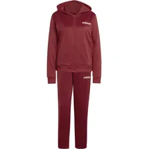 adidas W LINEAR Trainingsanzug Rot S