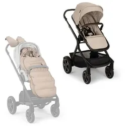 Nuna Kinderwagen DEMITM next inklusive Winter-Kinderwagen-Set Biscotti