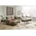W.Schillig Ecksofa "run, Designsofa mit tollem Sitzkomfort, L-Form", beige (stone z73), B:299cm H:88cm T:178cm, Longlife Xtra-Leder Z73: Naturwalkleder der Luxusklasse aus den erlesensten Rohhäuten.