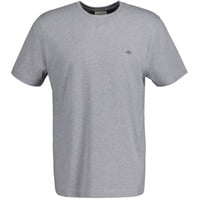 GANT T-Shirt »REG SHIELD SS T-SHIRT«, mit Logostickerei auf der Brust Gant grey melange