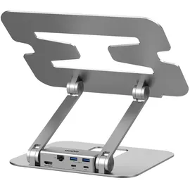 Rapoo Laptop-Ständer mit 5-in-1 USB-C Multiport Adapter