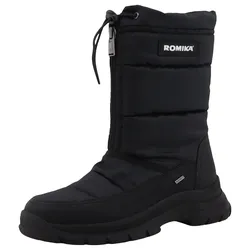 Winterstiefel ROMIKA Gr. 36, schwarz Damen Schuhe Keilabsatz, Schlupfstiefel mit wasserabweisender ROMITEX-Membran