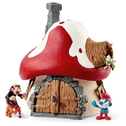 Schleich 20803 - Die Schlümpfe - Schlumpf Haus mit 2 Figuren