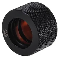 Alphacool HT Anschluss gerade G1/4 AG auf 16mm AD Hardtube - gerändelt, schwarz