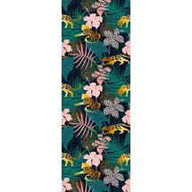 Queence Vinyltapete Gillian 90x300 cm 0,9 m2 bunt