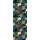 Queence Vinyltapete Gillian 90x300 cm 0,9 m2 bunt