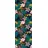 Queence Vinyltapete Gillian 90x300 cm 0,9 m2 bunt